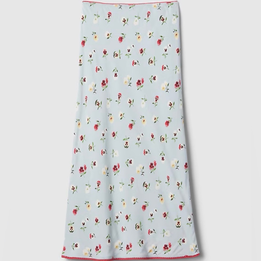 Gap x Doen Floral Midi Skirt